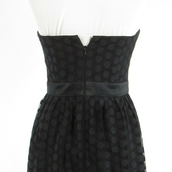 Black WHITE HOUSE BLACK MARKET corset dress 4 - Picture 8 of 8